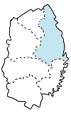 北部陸中海岸エリアの位置図