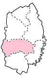 県央エリアの位置図