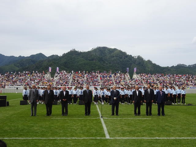 釜石鵜住居復興スタジアムオープニングセレモニー（1）写真