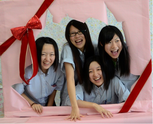 写真:笑顔のプレゼント