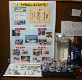 写真:展示中の作品