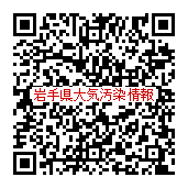 QRコード：岩手県大気汚染情報