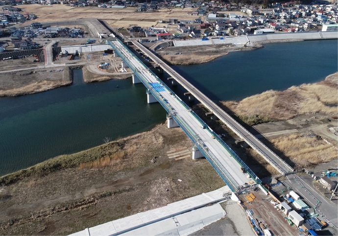 写真:久慈川復旧工事7