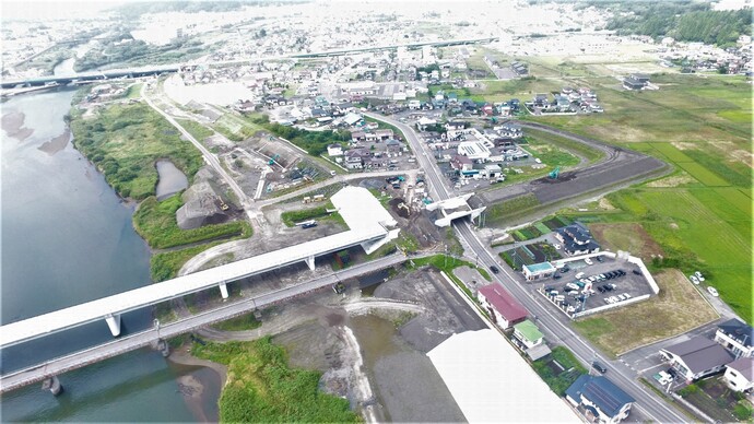 写真:久慈川復旧工事3