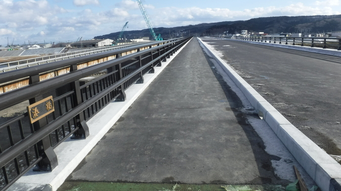 写真:久慈川復旧工事2