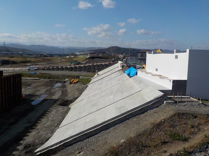 写真:久慈川復旧工事10
