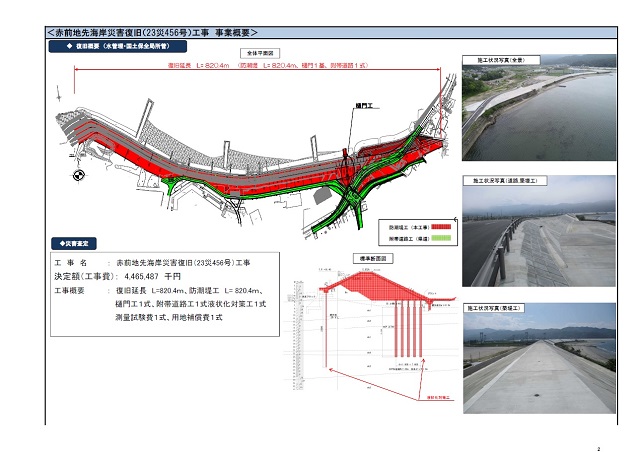 赤前海岸被害状況等説明図p2