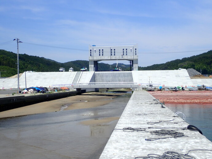 写真:大沢川水門1