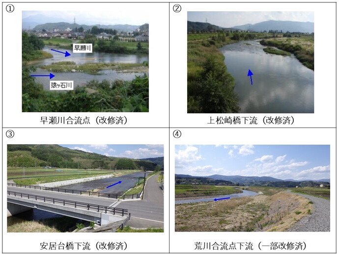 河川の写真