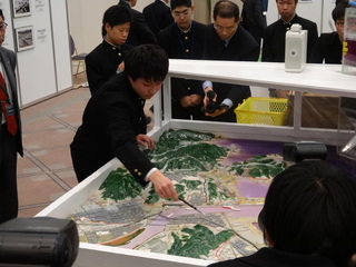 写真:津波模型2