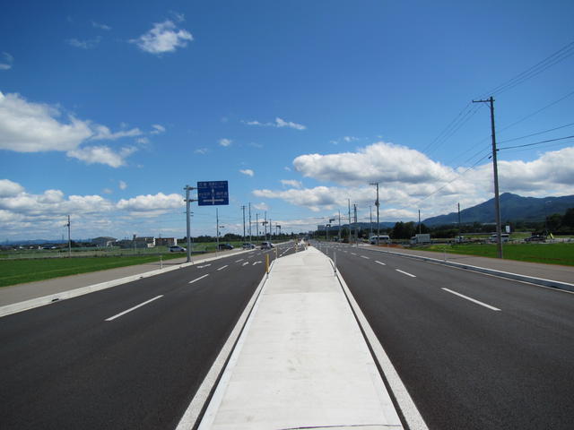 写真:主要地方道 盛岡和賀線 飯岡工区