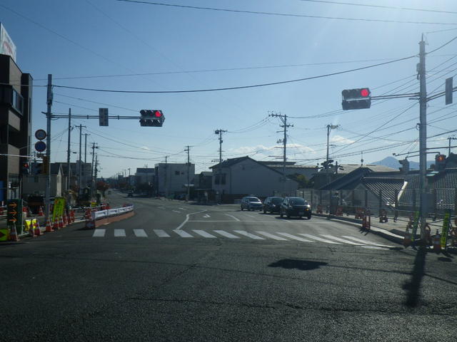 写真:都市計画道路 向中野安倍館線 盛岡市仙北一丁目工区