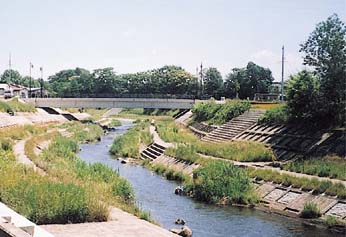 一級河川諸葛(もろくず)川の写真