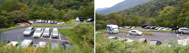 写真：駐車場