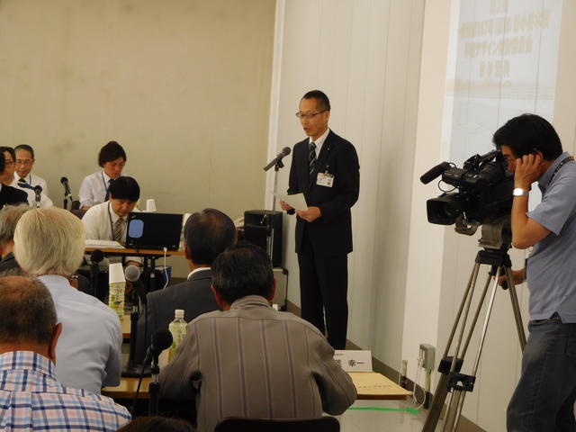 県南広域振興局幸野土木部長挨拶の写真