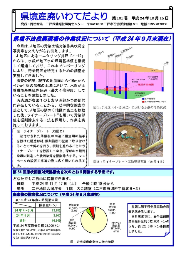 県境産廃いわてだより第101号