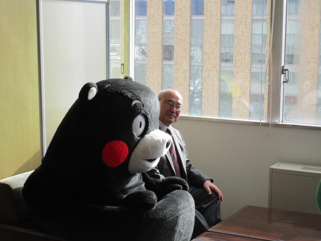写真:驚きのくまモン