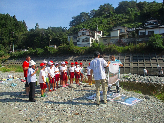 写真:工事説明