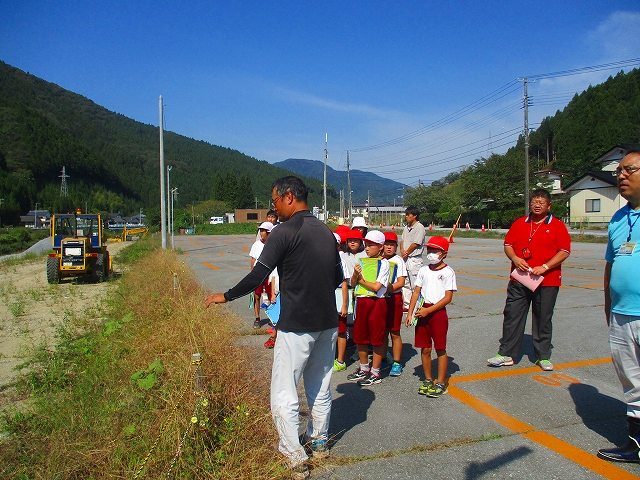 写真:工事現場見学