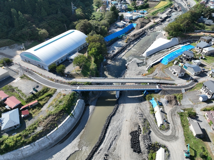 市街地工区 泉橋付近