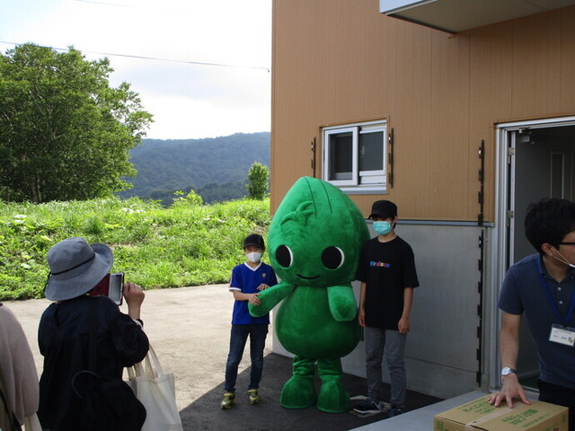 高森高原風力発電所の見学の写真