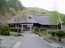 野田村　日形井地区から見る南部曲がり屋と農村の景観