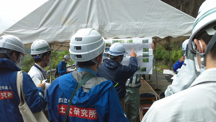 写真：現地調査の様子1