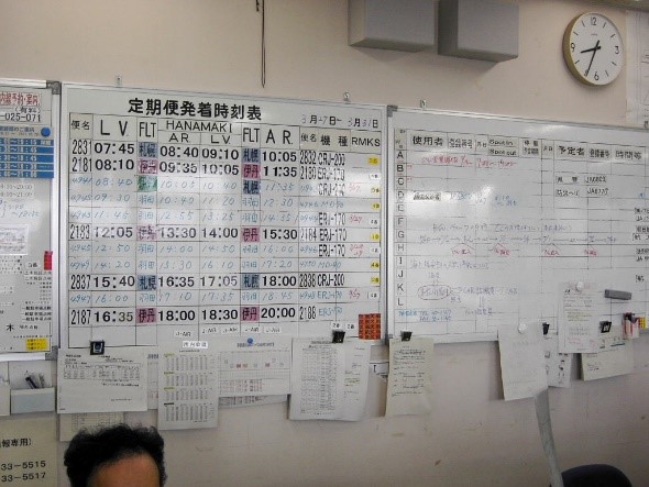 震災時の事務所状況(2)