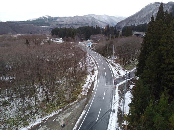 写真：供用後の様子（ドローン撮影）1