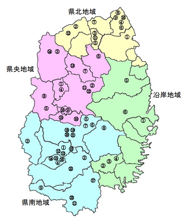 R6.4岩手県地図