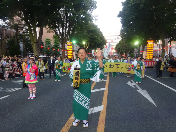 写真：盛岡さんさ踊りパレード