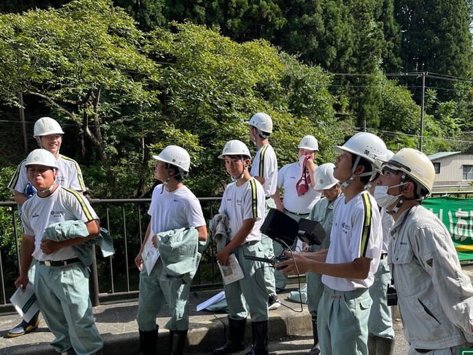 写真:工事現場見学会2