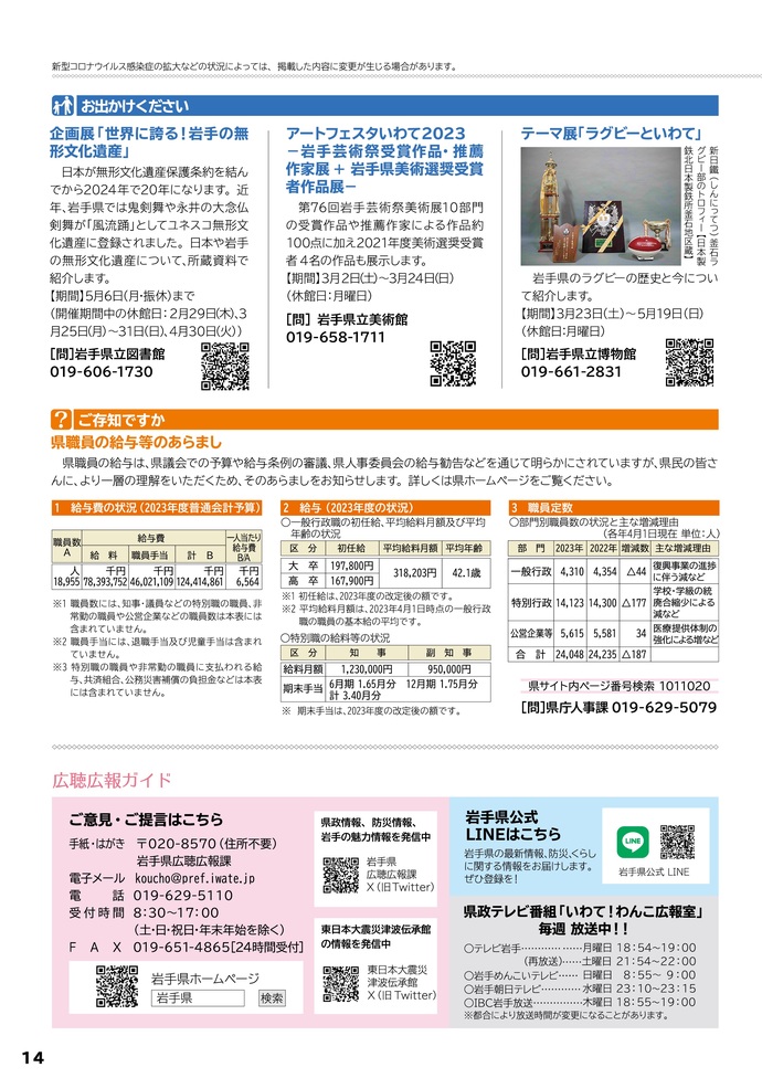 いわてグラフ3月号2024