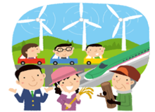 北いわてのイラスト
