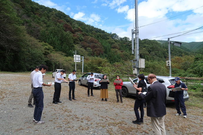 ゆずりポイントの整備候補箇所を確認(宮古市箱石地区)