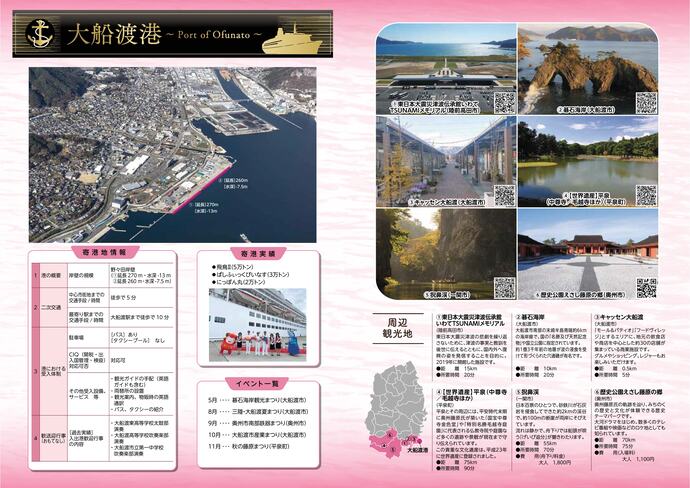 【令和7年3月31日掲載】クルーズで行くいわての旅 CRUISE to IWATE ～Port of Ofunato～