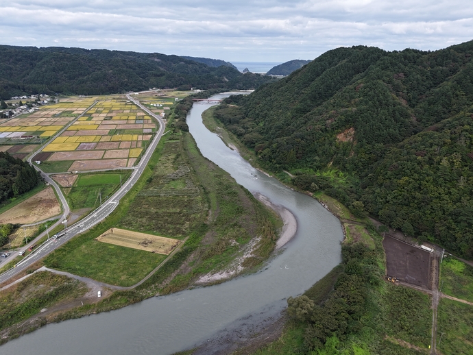 【令和7年4月30日掲載】平成28年台風第10号豪雨災害に伴う岩泉町小本川の改良復旧工事の状況を、現地の写真でお知らせします！
