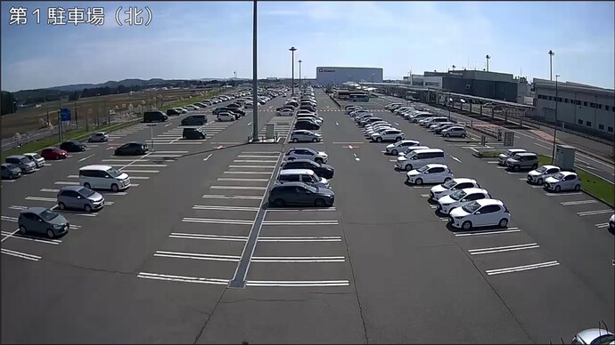 【令和7年4月25日掲載】いわて花巻空港の駐車場の利用状況をリアルタイムで配信しています！