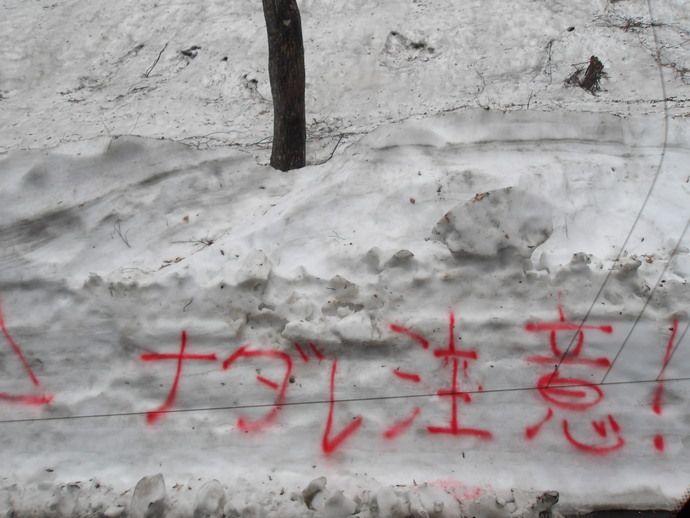 雪崩注意