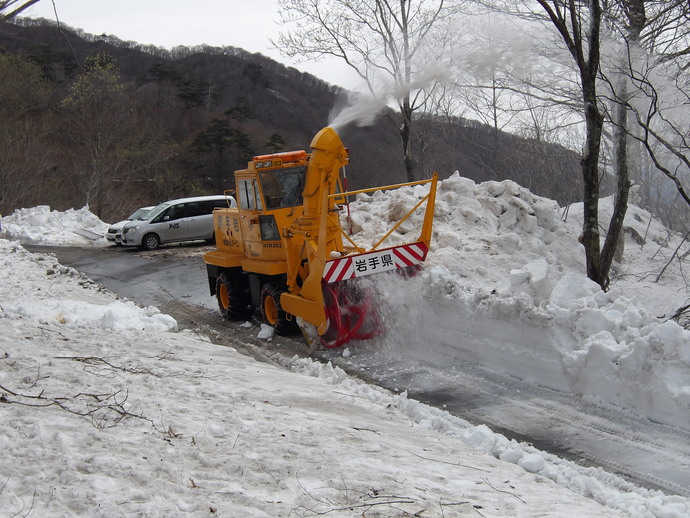 ロータリの除雪2