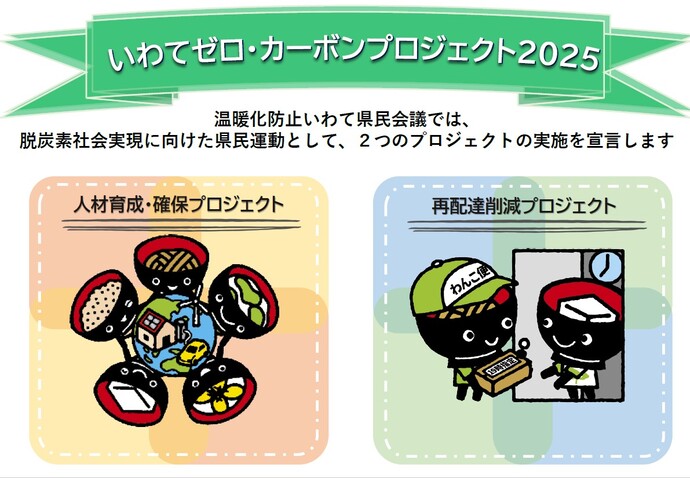 いわてゼロ・カーボンプロジェクト2025実施宣言