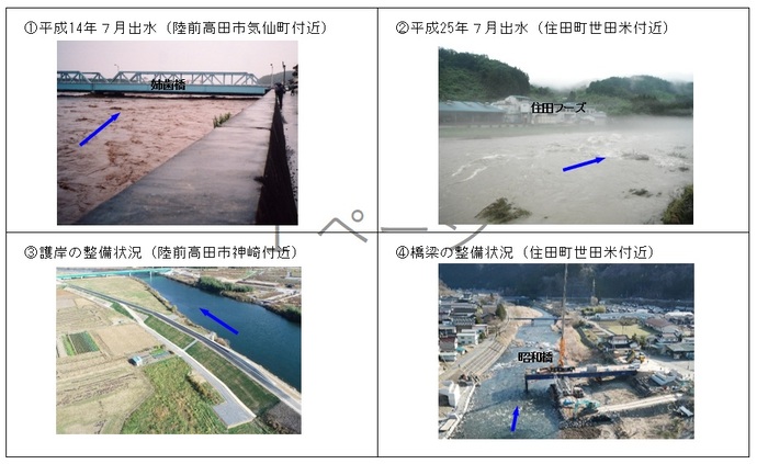 河川の写真