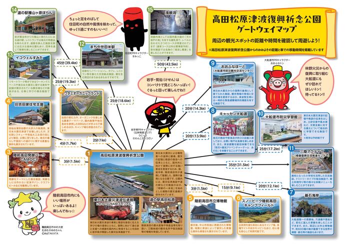 【令和8年1月29日掲載】気仙管内の観光には「高田松原津波復興祈念公園ゲートウェイマップ」をご覧ください！