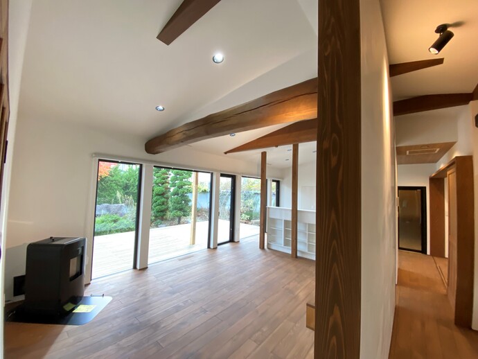 【令和8年5月21日掲載】岩手型住宅」を紹介します！vol.3  岩手型住宅は、「さらなる省エネ性能」を持ち、県産木材の活用など「岩手らしさ」を考慮した住宅です