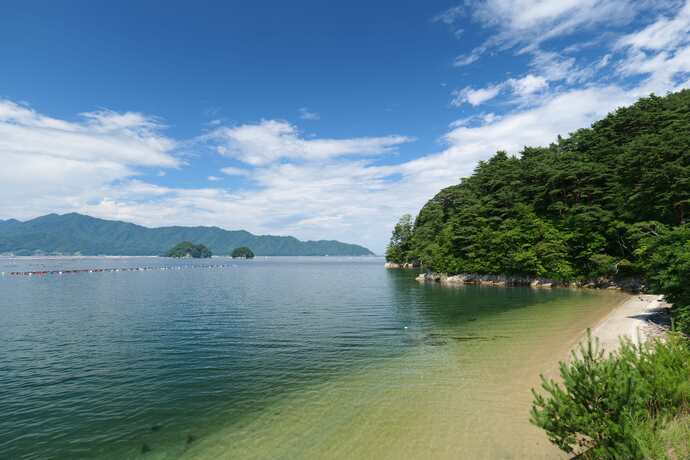 【令和8年5月28日掲載】希望郷いわて景観フォトコンテスト2025に応募いただいた作品を紹介します！～サイクリングルート部門：凪（山田町織笠）