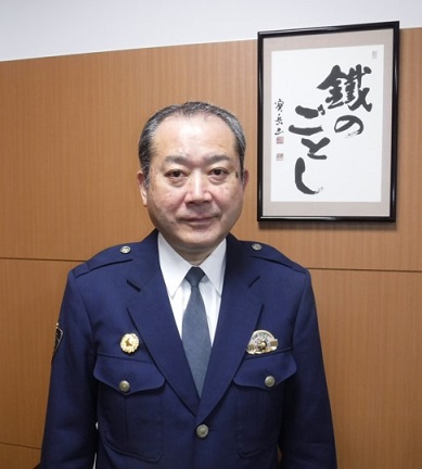 写真:松本署長