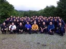 写真:山岳遭難救助訓練1