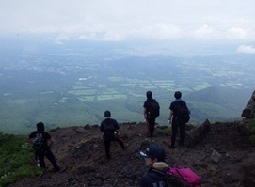 写真:山岳遭難救助訓練7
