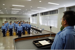 写真:初任補習科卒業式9