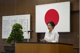 写真:初任補習科卒業式15